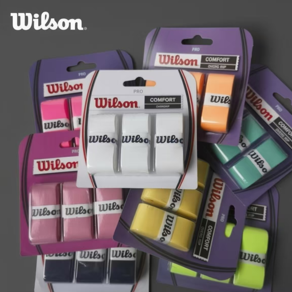 Sports Equipment For Tennis - 3pcs Wilson Sweat-Absorbent Tennis And Badminton