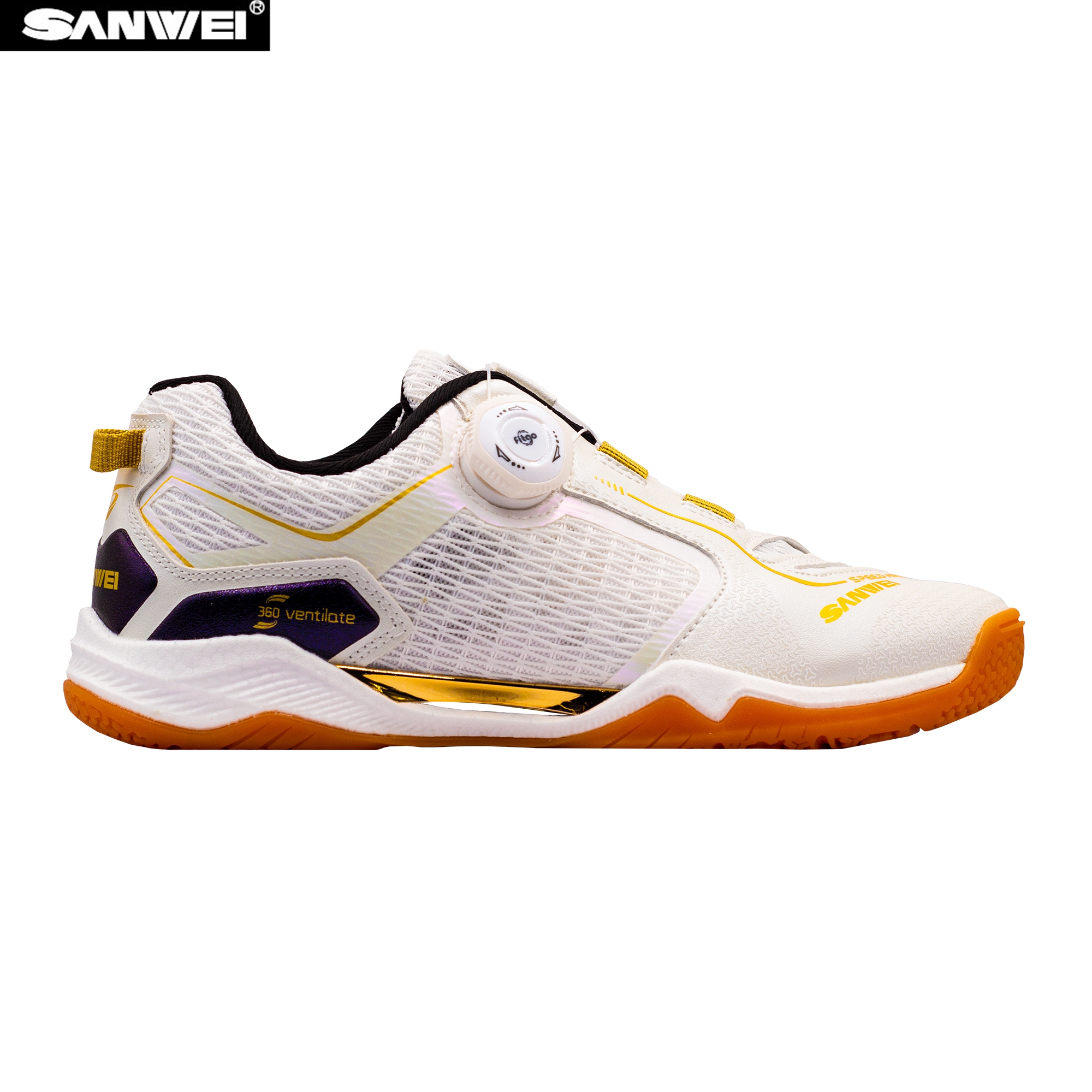 Sports Equipment For Tennis - SANWEI GoldGlide Table Tennis Shoes for
