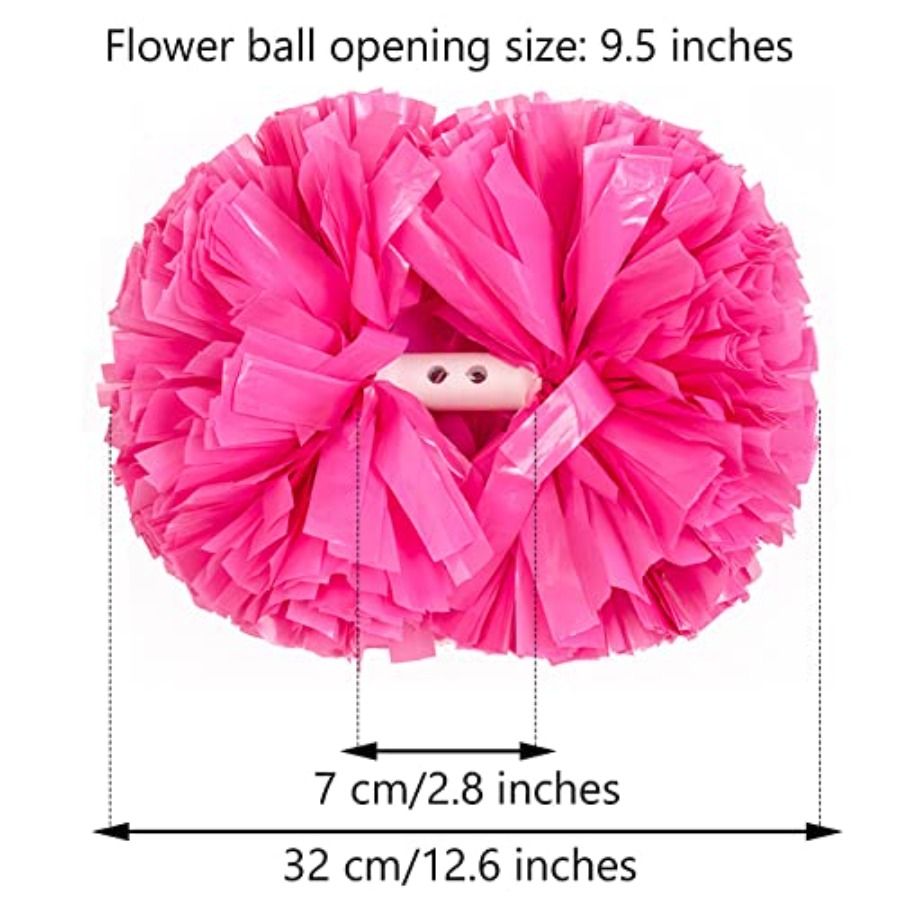 6Pcs Cheerleading Pom Poms Mat - огляд і ціна Cheerleading Pom Pom