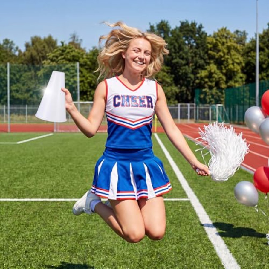 4 Pcs Team Spirit Items Small  - огляд і ціна Cheerleading Pom Pom