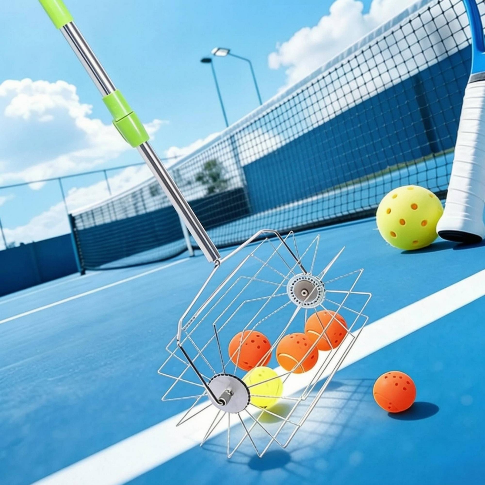 Adjustable Pickleball Picker P - огляд і ціна Sports Equipment With A