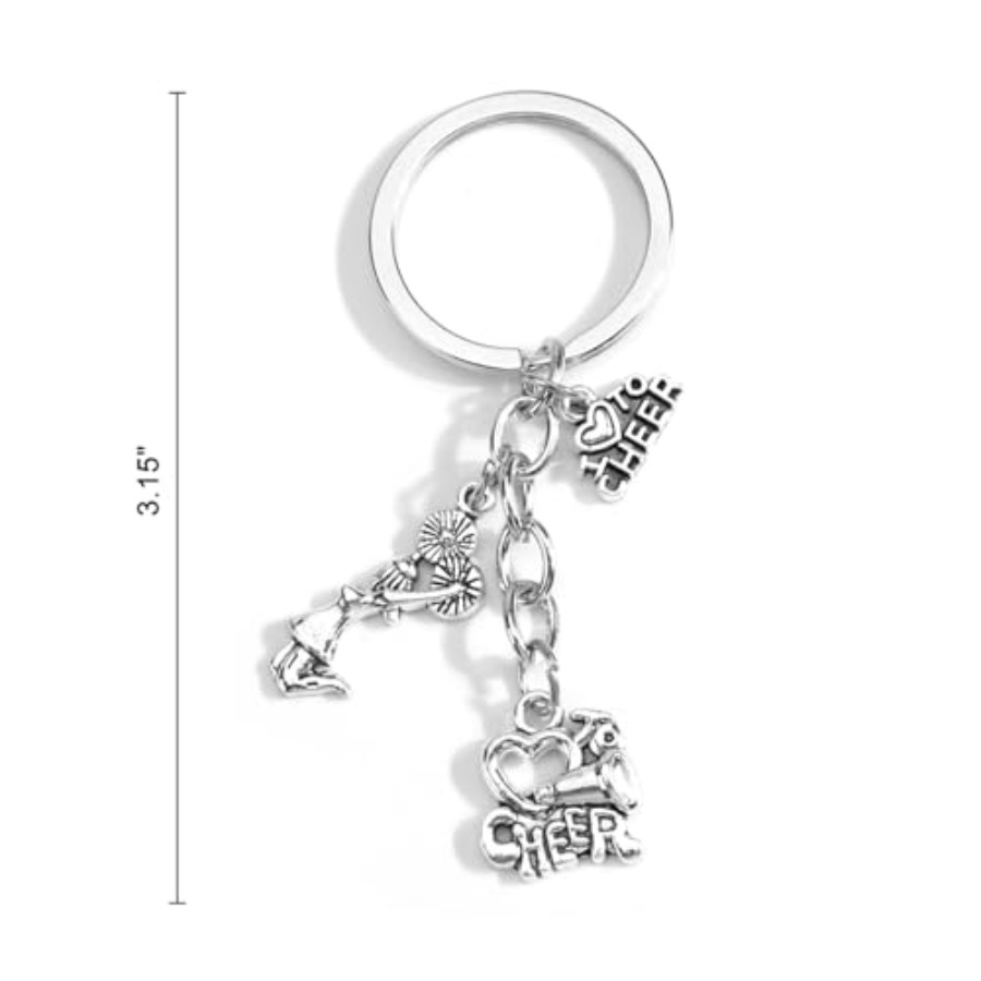 Cheerleader Keychain for Women - огляд і ціна Cheerleading Pom Pom