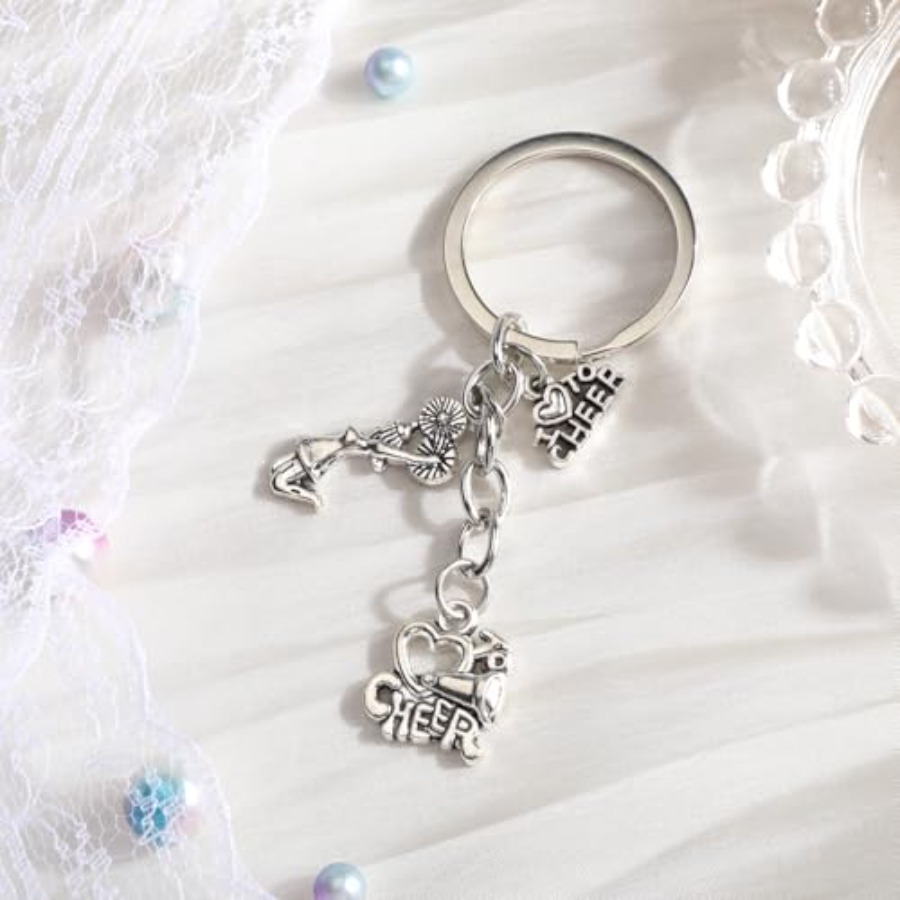 Cheerleader Keychain for Women - огляд і ціна Cheerleading Pom Pom
