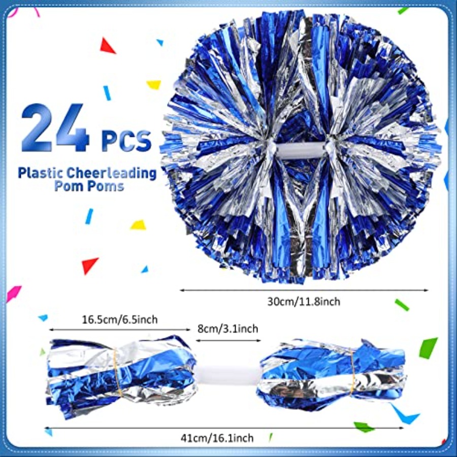 24 Pack Cheerleading Pom Poms  - огляд і ціна Cheerleading Pom Pom