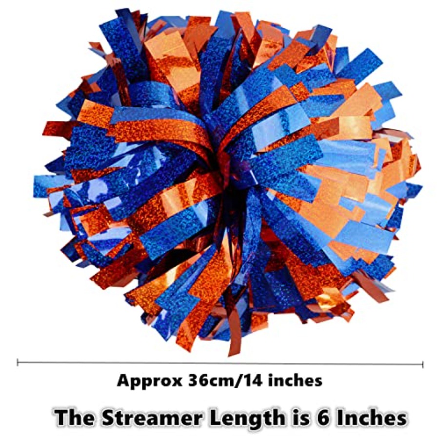 2 Pack 6 Inches Metallic Holog - огляд і ціна Cheerleading Pom Pom