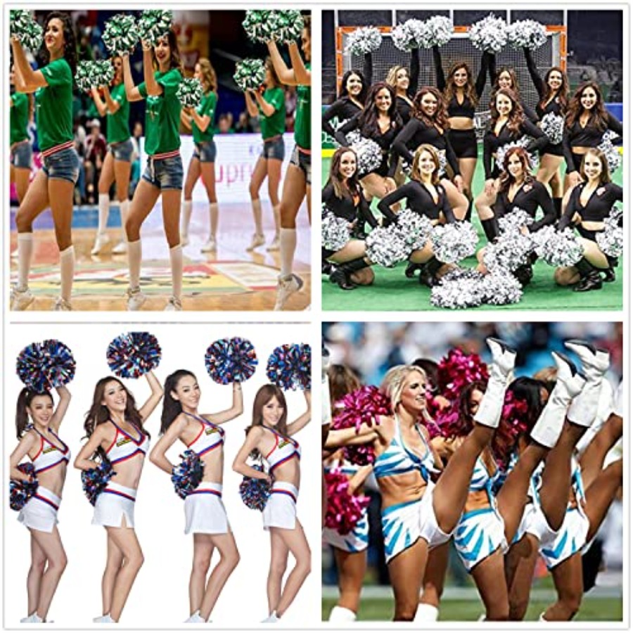 2 Pack 6 Inches Metallic Holog - огляд і ціна Cheerleading Pom Pom