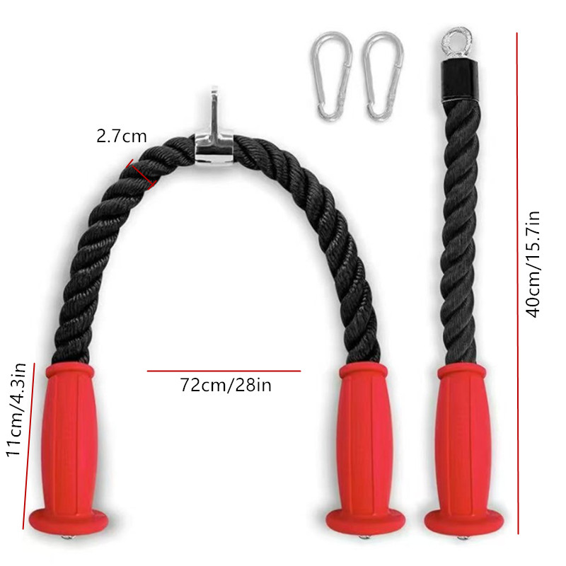 Ergonomic Tricep Ropes Non-Sli - огляд і ціна Sports Equipment Names