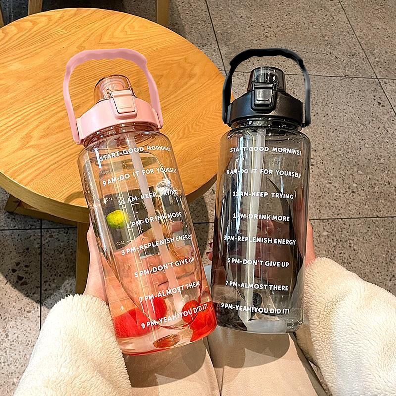 2 Liters Straw Plastic Water B - огляд і ціна Sports Equipment Names