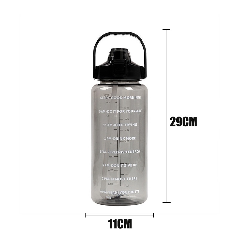 2 Liters Straw Plastic Water B - огляд і ціна Sports Equipment Names
