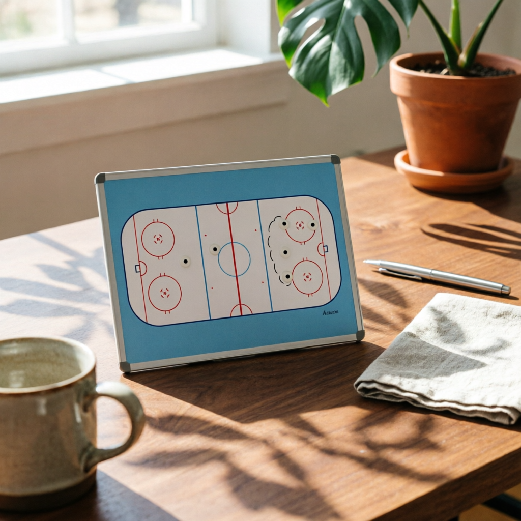 Ice Hockey Whiteboard Stand In - огляд і ціна Sports Equipment With A