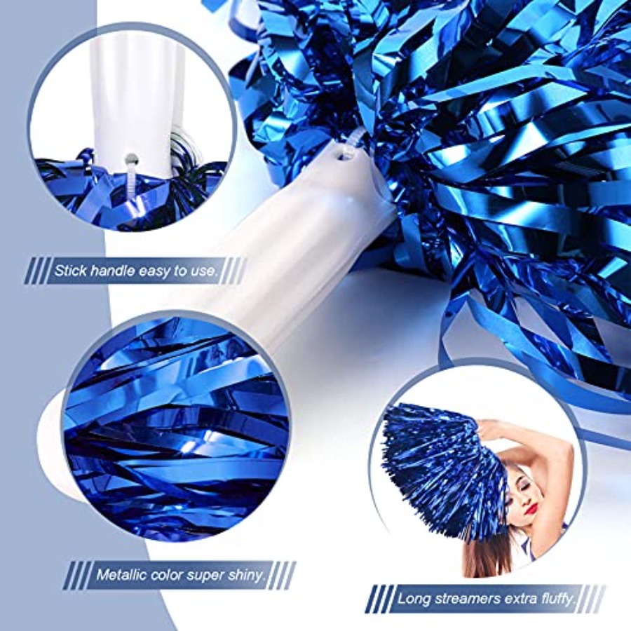 24 Pcs Metallic Cheerleading P - огляд і ціна Cheerleading Pom Pom