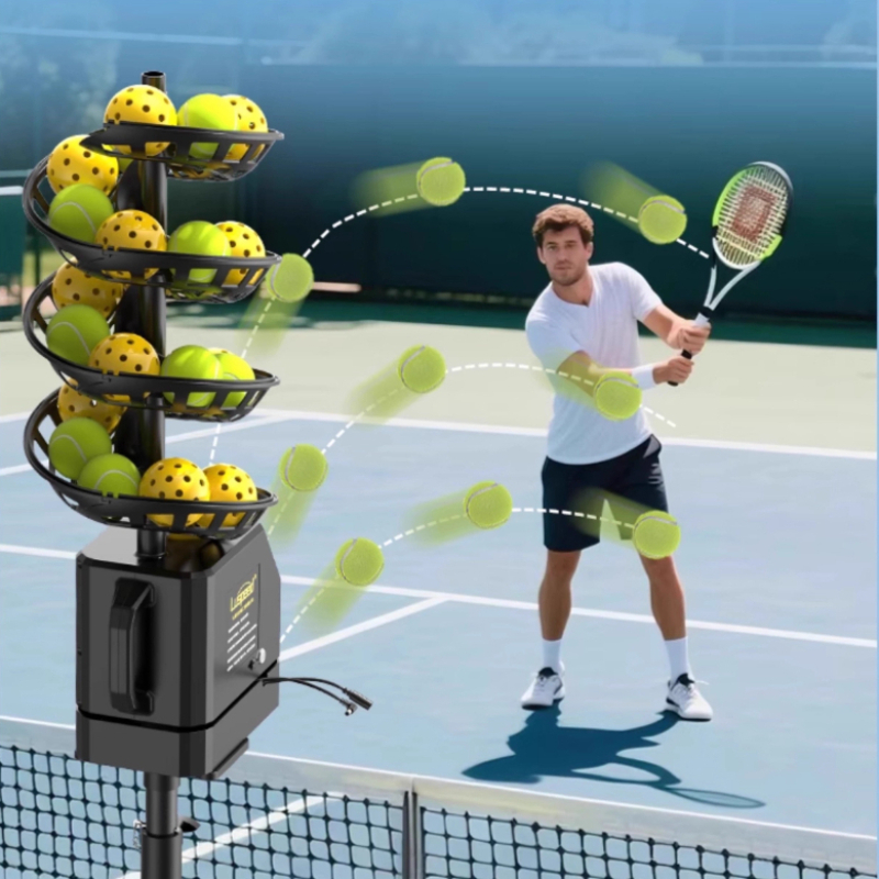 Adjustable Tennis Ball Machine - огляд і ціна Sports Equipment For Tennis