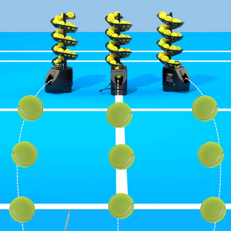 Adjustable Tennis Ball Machine - огляд і ціна Sports Equipment For Tennis