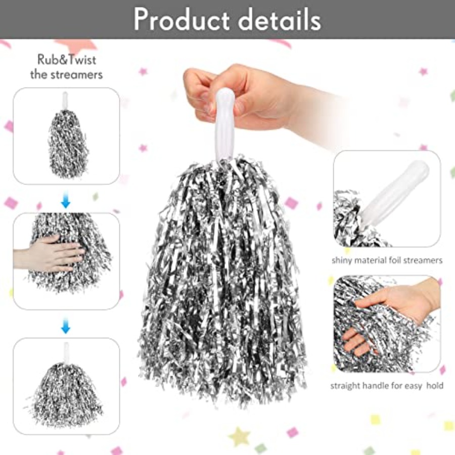 60/120 Pcs Cheerleading Pom Po - огляд і ціна Cheerleading Pom Pom