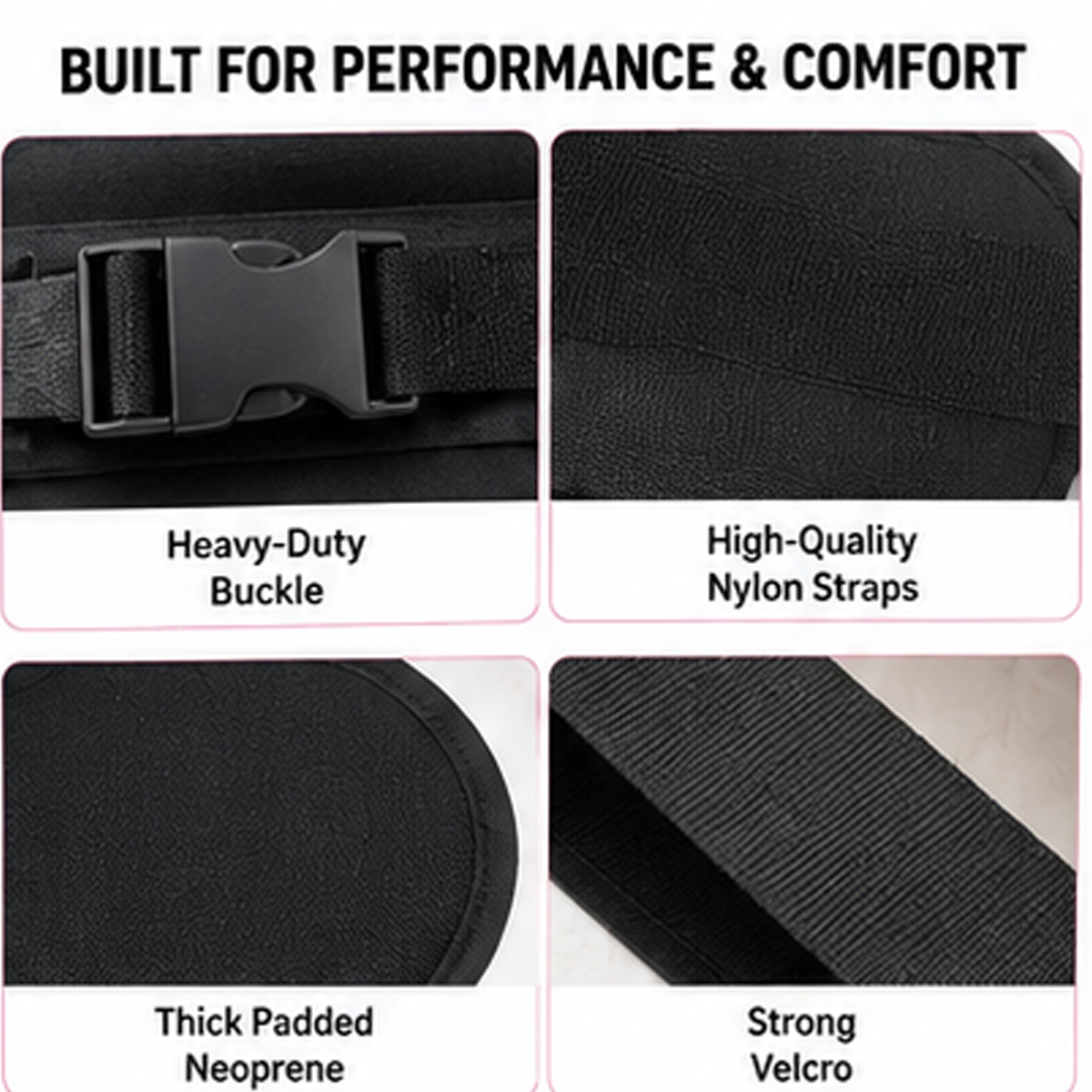 Heavy Duty Nylon Hip Thrust Be - огляд і ціна Sports Equipment Names