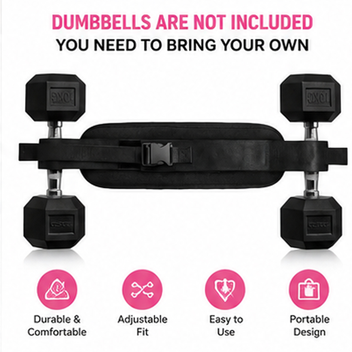Heavy Duty Nylon Hip Thrust Be - огляд і ціна Sports Equipment Names