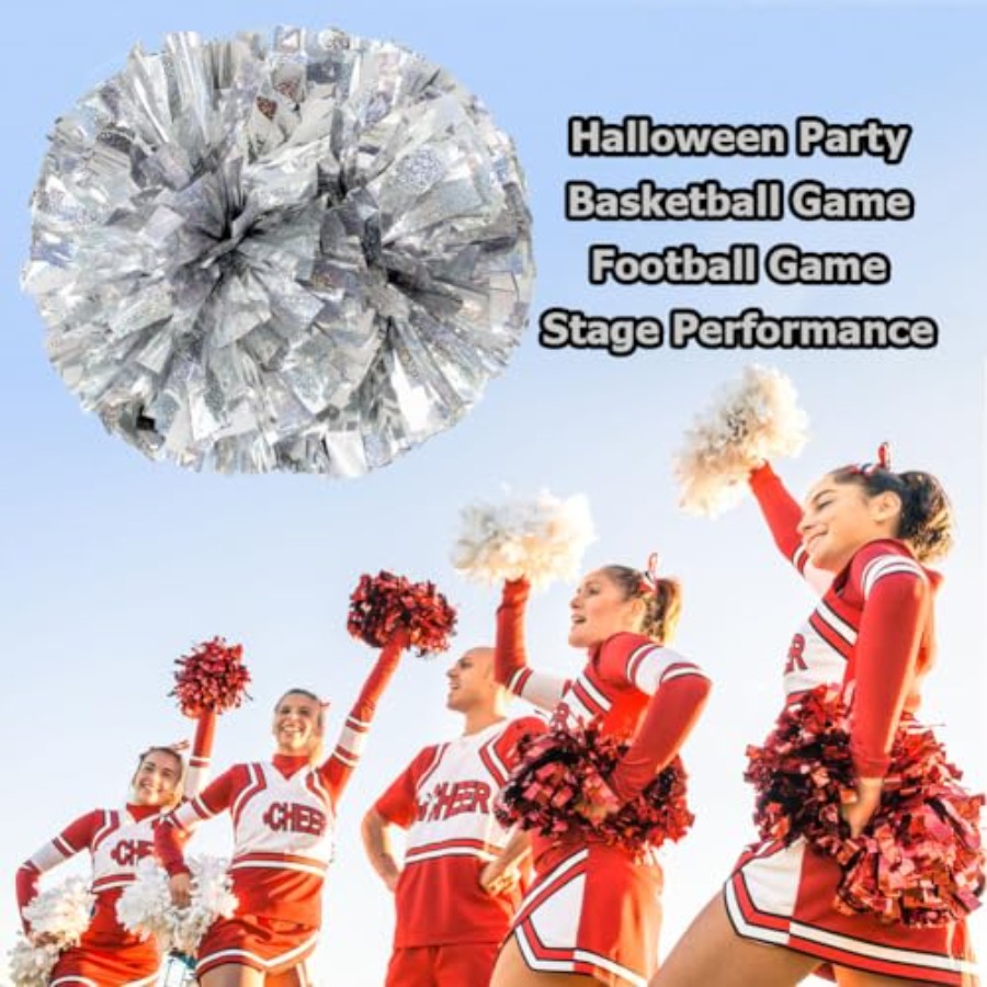 2/6/12PCS Pom Poms Cheerleadin - огляд і ціна Cheerleading Pom Pom